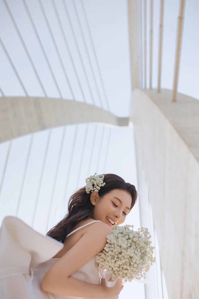 Bride in a jumpsuit