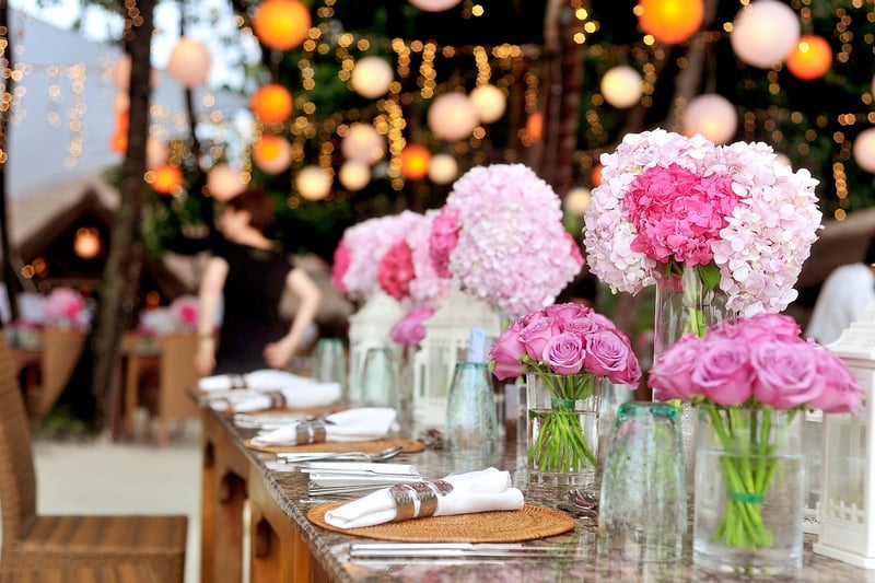 Vintage Wedding Table Setting